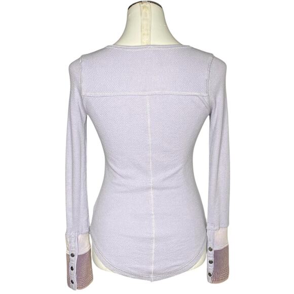 Free People Sunnie Valley Cuff Thermal Top size Small - Picture 3 of 10